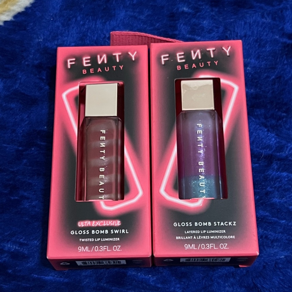2 Fenty limited Edition  Gloss bomb Swirl
